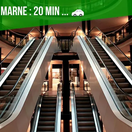 La Passerelle De Lagny, Proche Disney 아파트