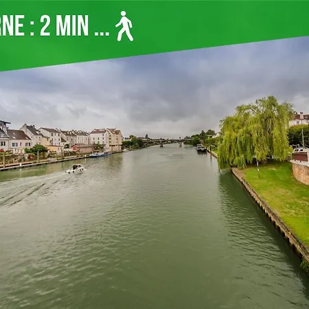 아파트 La Passerelle De Lagny, Proche Disney Thorigny-sur-Marne